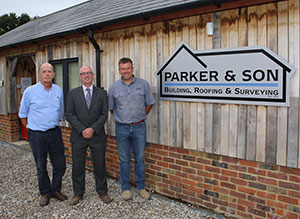 Roy andChris and James Parker, Parker & Son